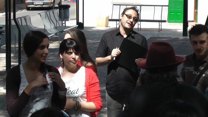 Una Escena Del Rodaje.