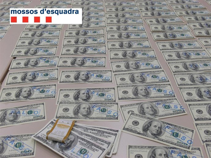 Dólares Falsos Incautados