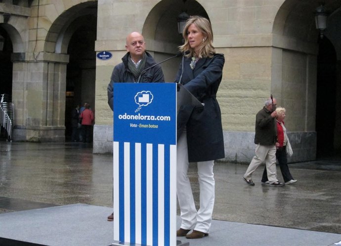 Odón Elorza Y Cristina Garmendia