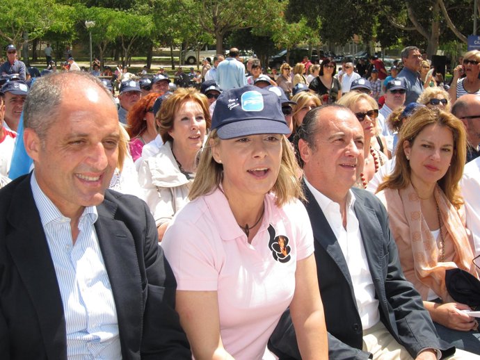 Camps, Castedo Y Ripoll, En El Acto Del Día De La Familia