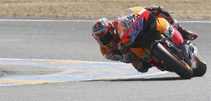 Casey Stoner (Honda) En Le Mans