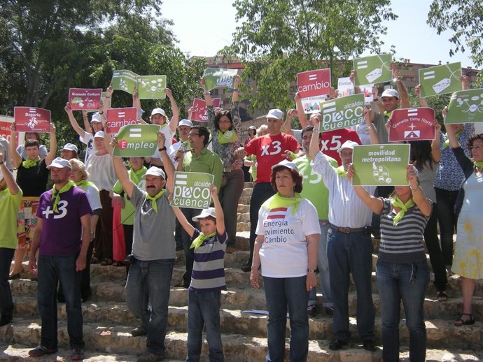 Acto Del PSOE En Parque Bola De Oro