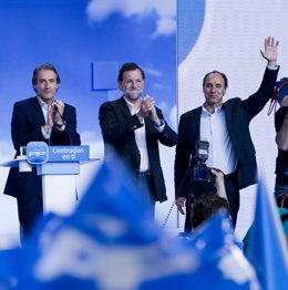 Momento Del Mitin De Mariano Rajoy En Santander