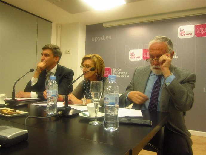 David Ortega, Rosa Díez Y Luis De Velasco