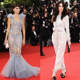 Montaje Penélope Cruz Y Paz Vega En Cannes