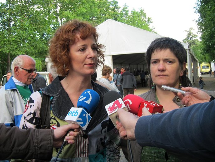 Eva Aranguren Y Aitziber Sarasola, Candidatas De Bildu