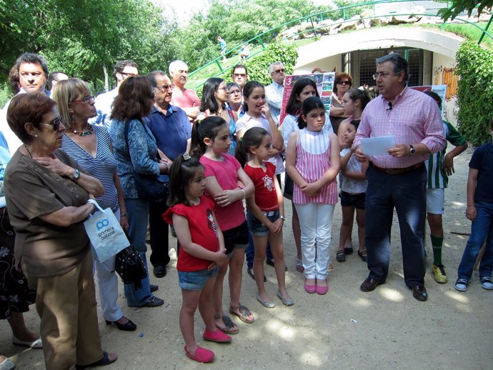 Juan Ignacio Zoido (PP), En El Parque Infanta Elena