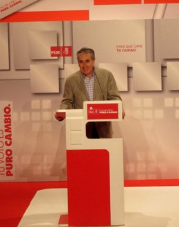 Ramón Jáuregui En Pleno Mitin En Palencia