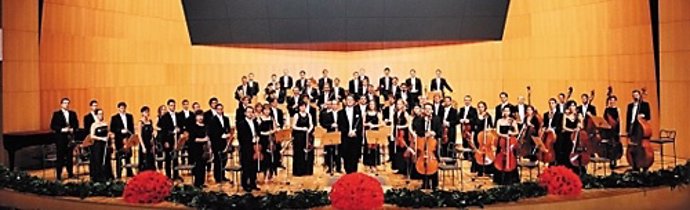 Imagen De La Orquesta Sinfónica De Murcia.