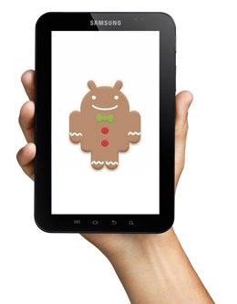 Samsung Galaxy Tab Con Android Gingerbread
