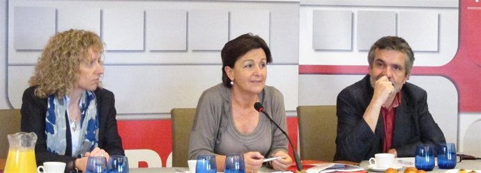 Gorostiaga Junto A Díaz Tezanos Y Guerrero