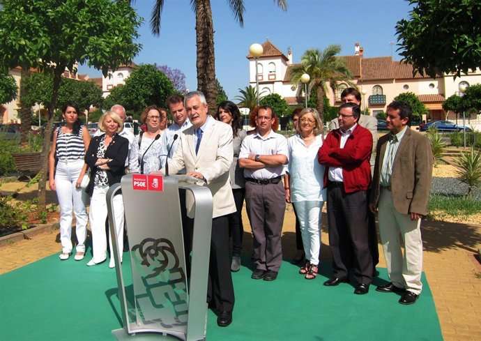 Griñán, Hoy En Un Acto En Mairena Del Aljarafe (Sevilla)