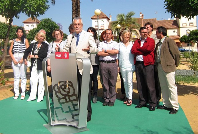 Griñán, Hoy En Un Acto En Mairena Del Aljarafe (Sevilla)