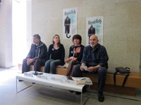 El Salón Teatro de Santiago acoge una función del espectáculo Mundo Lois, de Antón Reixa