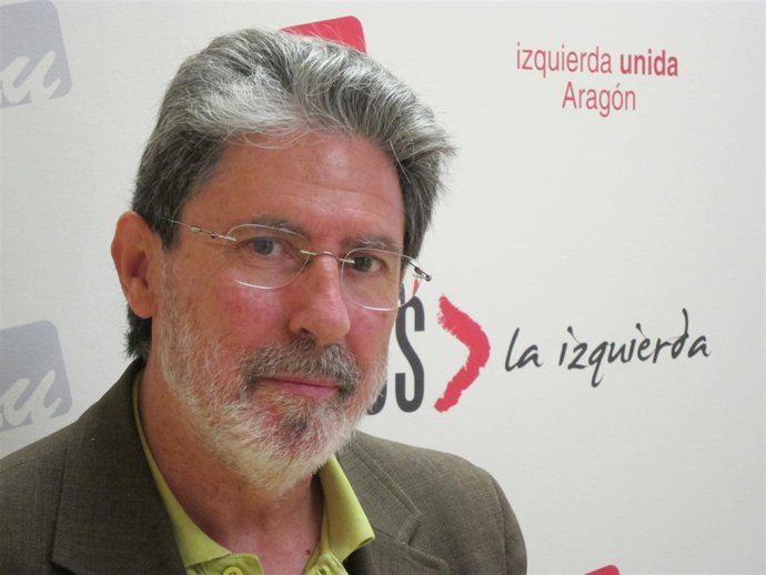 Adolfo Barrena, Candidato De IU A La Presidencia De Aragón