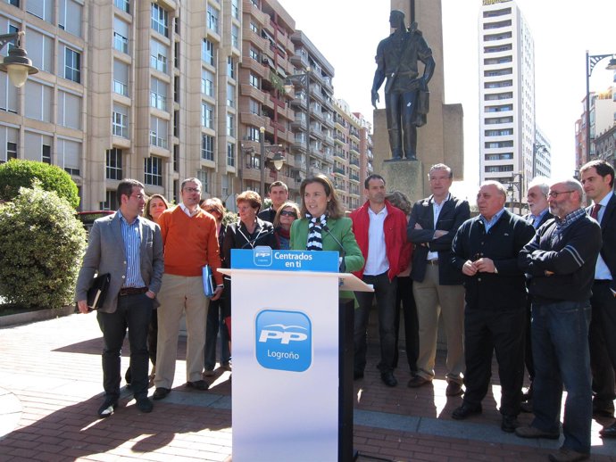 Cuca Gamarra, Candidata PP Al Ayuntamiento De Logroño