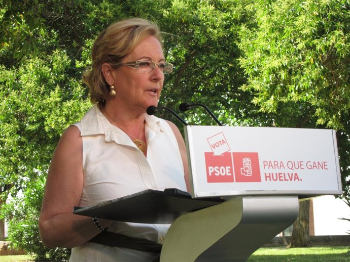 La Candidata Socialista A La Alcaldía De Huelva, Petronila Guerrero.