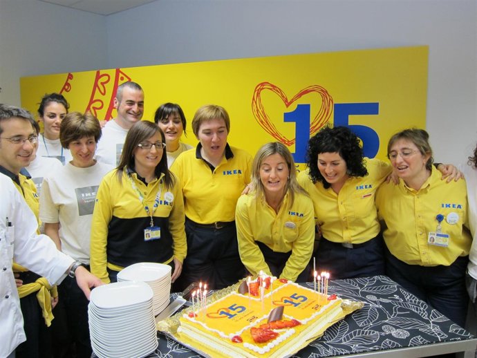 Celebración Del 15ª Aniversario De Ikea En Barakaldo