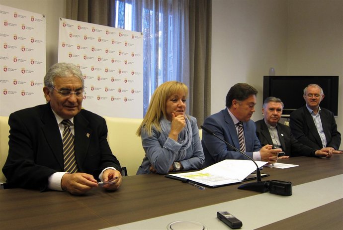 La Presidenta De La Diputación De León, Isabel Carrasco