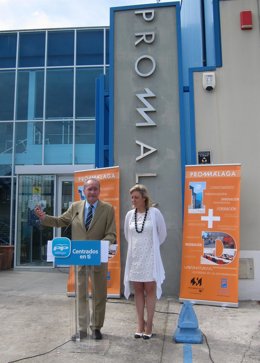 De La Torre Y España En La Presentación De 'Málaga Productiva'