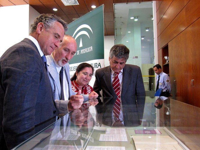 El Consejero De Cultura, Paulino Plata