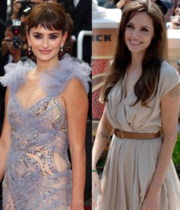 Montaje Penelope Cruz Y Angelina Jolie