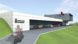 Recreación De La Nueva Comisaría De Elizondo. 