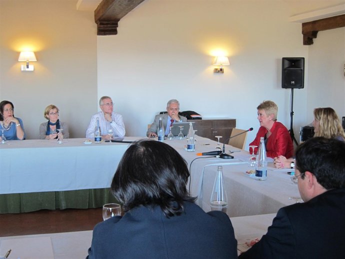 Consuelo Rumí En Unas Jornadas En Toledo