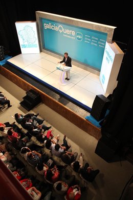 Feijóo En Un Mitin En Narón 