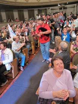 Gaitas En Un Mitin Del BNG