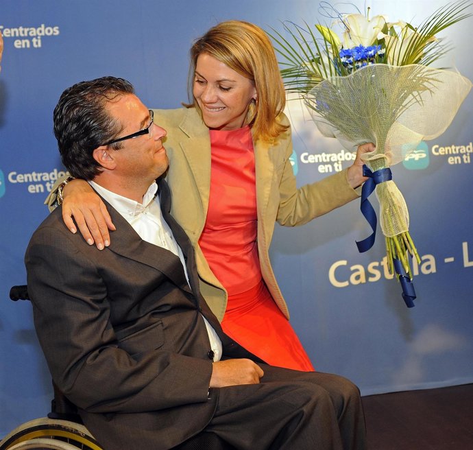 Cospedal Con Davidi Atienza