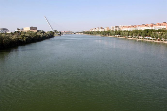 Río Guadalquivir a su paso por Sevilla