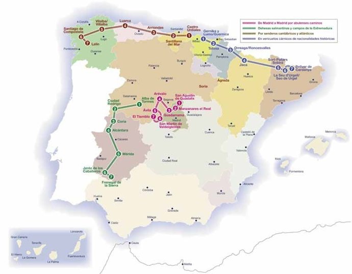 Mapa Ruta Del Vacuno 