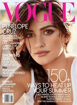 Penélope Cruz Para 'Vogue' USA Junio 2011