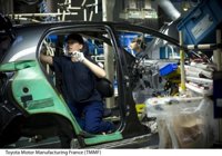 Toyota recuperará en junio el nivel de producción en sus plantas europeas