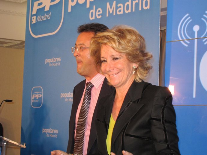 Esperanza Aguirre En Leganés