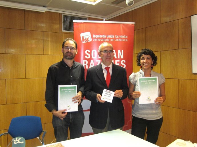 Montero, Moreno Brenes Y Morillas, En La Rueda De Prensa