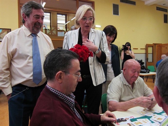 Eva Almunia Y Juan Alberto Belloch, Candidatos Del PSOE.
