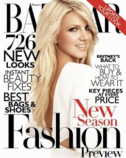 Britney Spears En La Portada De Bazaar