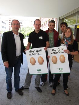 Rubén Gil, Savis Antón, Sara San Juan Y Otros Miembros Del PR