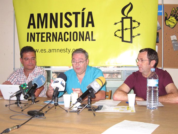 Rueda De Prensa De Amnistía Internacional