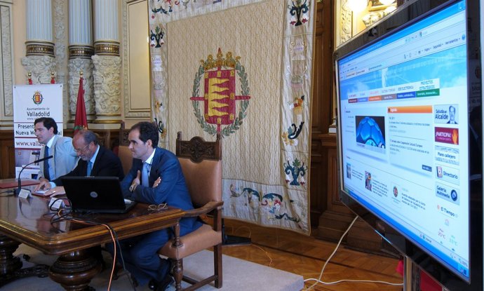 Presentación De La Nueva Web Del Ayuntamiento De Valladolid