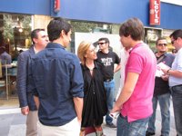 Rosa Díez (UPyD) llama a la ciudadanía en Murcia a que se comprometa y participe en la política