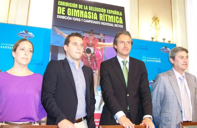 Presentación De La Exhibicción De La Selección Española De Gimnasia Rítmica