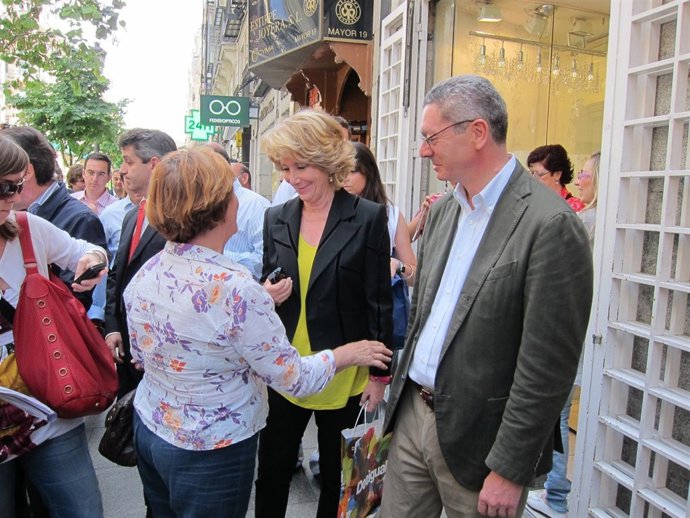 Paseo De Aguirre Y Gallardón Por El Centro De Madrid