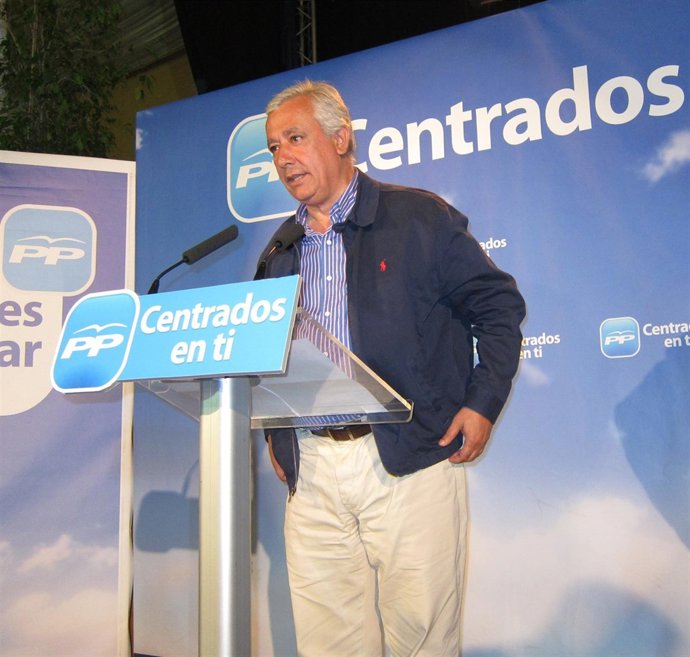 Arenas, Hoy En Un Acto De Campaña En Vera (Almería)