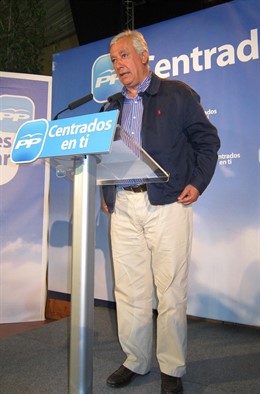 Arenas, En Un Acto Electoral En Vera (Almería)