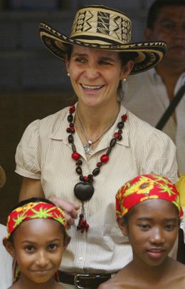 La Infanta Elena En Colombia 2009