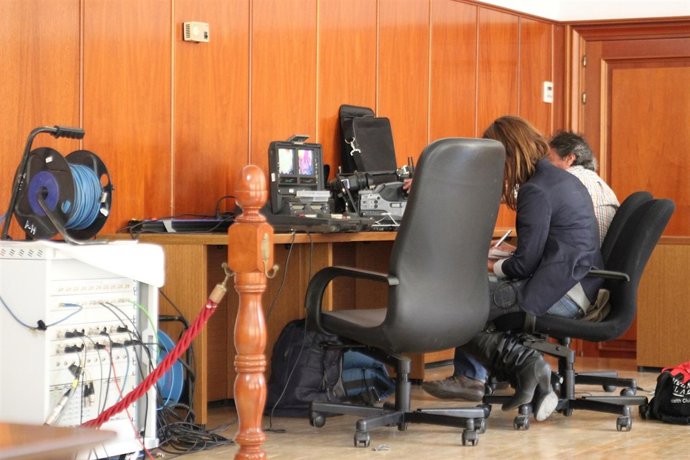 Sala De La Audiencia Desde Donde Se Sigue El Juicio De La Operación Karlos