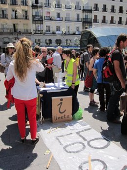 Acampada En La Puerta Del Sol